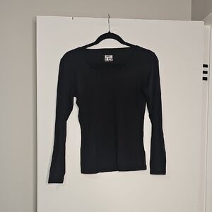 32 Degrees Women's Classic Black Long Sleeve Tee
